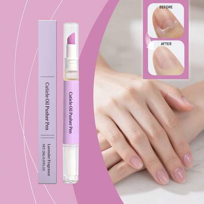 1pc Upgraded 3-In-1 Nail Care Pen, Cuticle Care Oil Pen, Dead Skin Remover Tool, Nail Nutrition Oil, Easily Care For And Nourish Dry, Damaged Nails, Strengthen And Brighten Nails