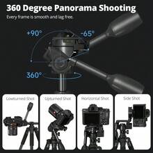 Ambitful GM-150 158cm Professional Photography Equipment Universal Portable Phone Camera Tripod - View 11