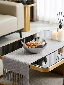 1 chiếc đĩa đựng trái cây bằng thép không gỉ cao cấp của Đức, khay đựng trái cây khô dùng trong phòng khách, bàn trà, đồ trang trí sáng tạo. - Kiểu cánh hoa bạc - Xem 3