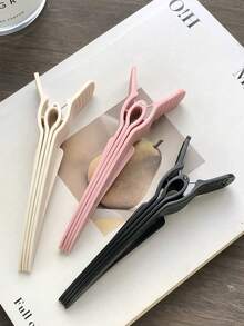 3/6pcs Bangs Styling Hair Clips, Root Lifting Hair Clips, Suitable For Women, Men, Brides, Mothers, Professionals, Office, Gym, Beach, Wedding, Party, Hair Claws, Hair Slide, Hair Barrettes, Hairpin, Accessories - Multicolor - View 3