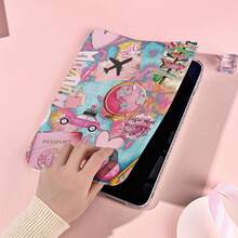 1pc Protective Cover With Pen Slot Multi-Angle Magnetic Stand Cover With Auto Sleep/Wake,Tablet Case Compatible With Pro/Air/Compatible With Samsung Galaxy A9/S9/S7/S10+/Compatible With XIAOMI Pad/5/6/7 - Multicolor - View 8