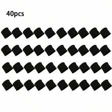 5/10/20/30/40pcs Thick & Wide Seamless Hair Ties, Elastic Hair Ties: Large, Soft, Stretchy Hair Ties - High Elasticity Ponytail Holders, Non-Slip Design, Soft & Comfortable - Basic Hair Ties For All Hairstyles, Women Hair Accessories, Hair Scrunchies Head Accessories Gym Sport Running Outfit Rubber Bands Hair Rope Beauty Home Bedroom Decor - Multicolor - View 10