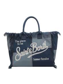 Bolso de playa grande, nuevo diseño 52*19*30CM, bolso de lona a rayas con borlas – bolso de hombro – bolso de mujer – idea de regalo – bolso tote, bolso grande, bolso de compras, bolso de playa, bolsos de mujer, bolsos, bolso de mano, bolso pequeño - Azul - Ver 2