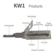 Pick And Hook Set, Ergonomic Grip Handles, Multi Tools, Chrome Vanadium Steel, Automotive And Mechanical Use - 2 cái - Xem 8