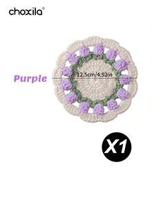 1 tấm lót cốc hình hoa tulip, đế lót ly, giá đỡ cốc thiết kế hoa dễ thương, tấm lót cốc cà phê, thích hợp cho trang trí tiệc cưới. - đế lót ly - Xem 7