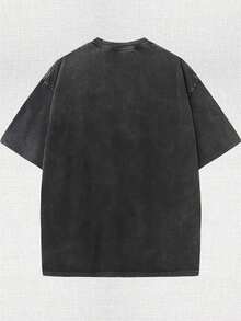 1 New Disney Cotton Washed T-Shirt, Disney ToyStory Printing, Round Neck Leisure And ComfortableCotton Washed T-Shirt, Suitable For Sports And DailyWear, Good Choice For Gifts, Necessary For Parties,High-Quality Clothing, Suitable For Gifts. - Black - View 2