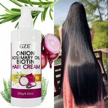GZE 洋葱迷迭香生物素三合一护发霜，抗毛躁，保湿，一夜强韧秀发，适用于干枯受损发质，修复分叉，防止断裂。 - 正裝 - 查看 2