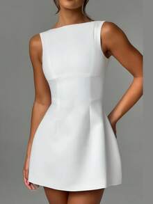 Asymmetrical    Beach - White - View 5