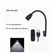 1 Stück Aquarium LED Scheinwerfer, Mini Landschaftsbeleuchtung, USB betrieben, hochhelle Desktop Fischbehälter Beleuchtung, Pflanzenwachstum Zusatzlicht, Klemmleuchte, einstellbarer Beleuchtungswinkel (15°/30°/45°), Aluminiumlegierung Lampenkopf, 360° flexibel drehbares Lampenrohr, 3-Farben Dimmen. Geeignet für Aquarium Pflanzenfarbverbesserung, Reptilienbeleuchtung, Wohnzimmer Dekoration, Feiertage und Geschenke. - Schwarz - Übersicht 10