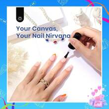 Beetles Gel Nail Kit Short Almond Gift Spree Easy DIY Extension Set Gift For Women - Short Almond 504pcs (Etch-x Kit) - View 3