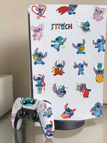 Disney | 50 Miếng Dán Hình Nhân Vật Hoạt Hình Stitch Dễ Thương Chúc Mừng Kỳ Nghỉ Lễ Trang Trí Cho Túi Đi Biển, Hành Lý, Laptop, Ô Tô, Điện Thoại, Bình Nước, Vali, Sổ Lưu Niệm, Quà Tặng Sinh Nhật, Đồ Thủ Công Tự Làm, Nhà Cung Cấp Decal - 1 Set - Xem 7