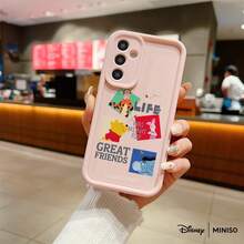 Miniso Disney Winnie The Pooh Life Was Meant For Great Friends Phone Case Suitable For Samsung Galaxy S25 Ultra/S25 Plus/S25/Galaxy S24 Ultra/S24 Plus/S24/S24 FE/S23 Ultra/S23 FE/S22Ultra/S22 Plus/S22/S21 Ultra/S21 Plus/S21/S21 FE/A13/A14/A15/A16/A17/A33/A34/A35/A36/A52/A53/A54/Galaxy Note20Ultra/Galaxy Note20 Galaxy S25 Case Galaxy S25 Case Galaxy S25 Ultra Case Plus Stocking Stuffers The Girlfriend - 咖啡棕 - 查看 5