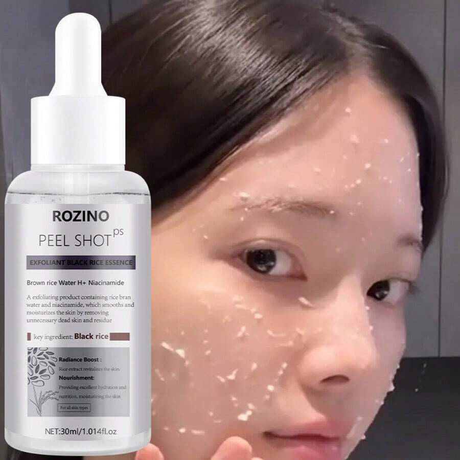 30毫升亮白黑米精华，蕴含烟酰胺抗衰老成分，平衡肤色，柔滑肌肤，即刻提拉紧致，多效合一。深层清洁保湿，令肌肤更显白皙透亮。每日使用，每周一瓶，沙龙级品质。[情人节、婚礼回礼、小礼物] - Hyaluronic Acid - 查看 1