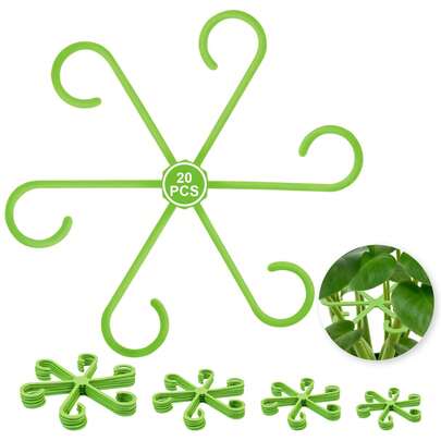 4/20/40pcs Plant Stem Support Rack, Unique Design Indoor Plant Holder, Suitable For Monstera And Other Plants, Promotes Healthy Growth, Includes 4 Different Size Combinations Of Indoor Plant Accessories