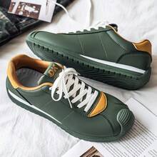 2026 New Casual Sneakers, Fashionable Thick Sole Athletic Shoes, Versatile Student Shoes - Army Green - View 2