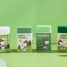 1pc 2026 New Snoopy Eraser, Classic Comic Book "Peanuts Comics" Merchandise, Essential Stationery For The New School Season! Cute Design, Wiped Clean Without Damaging The Paper Surface, Practical And High Aesthetic Value. - Multicolor - View 6