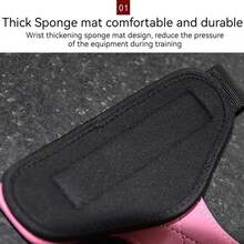 1Pair Gym Gloves Grips Anti-Skid Weight Power Belt Lifting Pads Deadlift Belt Workout Crossfit Fitness Gloves Palm Protection - Multicolor - View 4