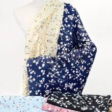 1件，碎花印花涤纶雪纺面料 - 轻盈柔软的垂坠面料，适用于服装制作、DIY工艺品、发饰和家居装饰 - 多色 - 查看 2