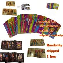 55pcs Pokemon Gold Foil Trading Cards, Pokemon Anime Character Cards In Black/Silver/Gold Foil, English Anime Game Cards Creative Tabletop Game Card Set, Random Patterns - Multicolor - View 10