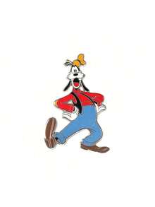 Monogram Disney 1件迪士尼官方授權琺瑯胸針 米奇 米妮 黛絲鴨 唐老鴨 高飛 布魯多 可愛卡通胸針 裝飾徽章 適用於衣服 包包 背包 帽子 頭帶 女性胸針 收藏展示 生日聖誕動漫周邊禮物 - 1 pc - 查看 9