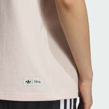 Adidas Originals Women's W Raglan Sleeve T-Shirt, Short Sleeve Knit Crew Neck Tee TKG6699 - Brown - View 4