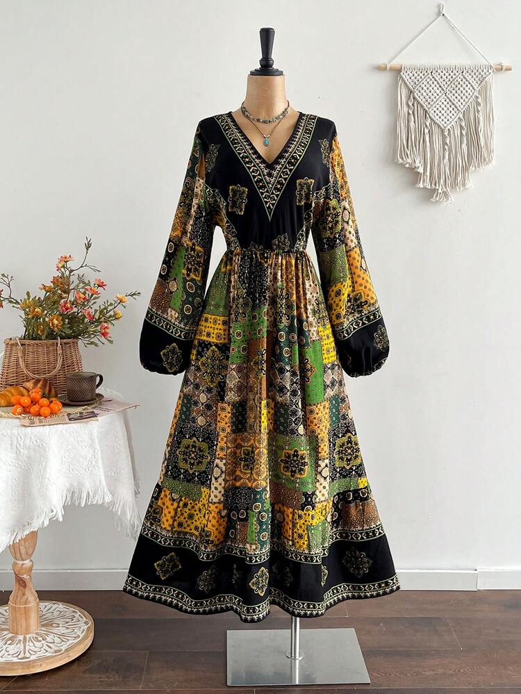 long sleeve hippie maxi dress long sleeve embroidered dress Odessa Blue Floral Embroidered Maxi Dress
