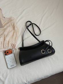 2026 Nuevo Bolso de Mano Elegante y Minimalista de Moda para Viajes, Diseño de Bandolera - Negro - Ver 11