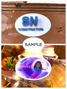 Customized Stickers 120pcs Customizable Pattern Names 1.18/1.57/1.97/2.36/2.76 Inches Custom Stickers And Logo Wedding Birthday Baptism Stickers Design Your Own Stickers Personalized Stickers - Multicolor - View 7