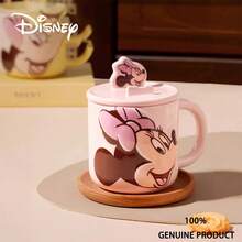 Disney Cốc sứ có nắp và đế hình chuột  chính hãng của , hộp quà hình hoạt hình dễ thương. - Nhiều màu - Xem 4