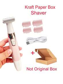 1900 Electric Hair Removal Device Painless For Lady, Body Hair Remover, Face Clean Hair Remove, Bikini Line Privated Place Hair Remove, Washable Shaver, Women Smooth Skin Machine, Electric Eyebrow Hair Trimmer, Fast Clean On Upper Lip Hair, Underarm Hair Remove - View 9
