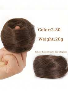1 cái/bộ Dây buộc tóc búi 3 inch, Dây chun buộc tóc, Dây buộc tóc đuôi ngựa kẹp cho nữ, Dây buộc tóc thẳng cho tóc giả kiểu Châu Âu và Mỹ, Dụng cụ tạo kiểu tóc búi tự nhiên bồng bềnh, Dây chun buộc tóc. - Nhiều màu - Xem 15