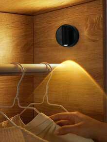 Đèn tường từ tính không dây điều chỉnh độ sáng, không cần khoan, thích hợp cho phòng khách, phòng ngủ, cạnh giường ngủ. - A-Đen - Xem 4