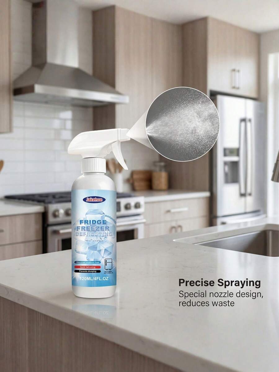 jakehoe Refrigerator Defrosting & Deicing Agent, Household Freezer Frost Removal, Ice Block Cleaning & Anti-Icing Melting Agent - Liquid - View 1