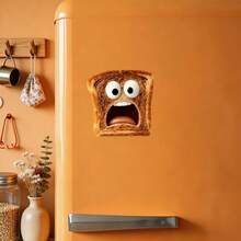 Cute Cartoon Toast Expression Photo, Home Decor - G - View 5