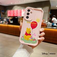 Miniso Disney Winnie The Pooh It's Friendlier With Two Phone Case Suitable For Samsung Galaxy S25 Ultra/S25 Plus/S25/Galaxy S24 Ultra/S24 Plus/S24/S24 FE/S23 Ultra/S23 FE/S22Ultra/S22 Plus/S22/S21 Ultra/S21 Plus/S21/S21 FE/A13/A14/A15/A16/A17/A33/A34/A35/A36/A52/A53/A54/Galaxy Note20Ultra/Galaxy Note20 Galaxy S25 Case Galaxy S25 Case Galaxy S25 Ultra Case Plus Stocking Stuffers The Girlfriend - 酒紅色 - 查看 4