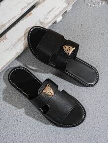 Breite Passform Damen Flache Sandalen, Riemen geflochten Zehentrenner für Alltag, Strand, Urlaub, Kleiderkombi, bequeme leichte weiße Schuhe, Große Größen, Flip-Flops, weiße breite Version Sandalen, Sommer Römersandalen, Outdoor Flache Sandalen, Boho-Stil passend für Kleider, elegante Damen Pantoffeln, schwarze Gladiator Sandalen, Hochzeit Sommer Outfit Essentiell, Frauentag Feiertag Outfit - Schwarz - Übersicht 5