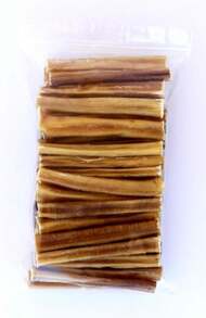 PowerPet Bully Sticks Naturales para Perros 4 u2013 50 Unidades | 100% Res, Premio Saludable Alto en Proteína, Bajo en Grasa, Larga Duración - Blanco - Ver 2