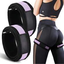 2 Pieces For Exercising Buttocks, Squatting, Thighs, Arms, BRF Straps, Bite Resistance Straps For Gaining Muscles Without Lifting Weights, Quick Release Elastic Straps, Gym Accessories, Sports, Home Exercises, Sports Accessories, Gym Accessories, Crossover Accessories - Multicolor - View 1