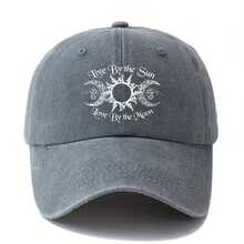Live By The Sun, Love By The Moon Adjustable Baseball Cap – Unisex, Comfortable, Multiple Colors Available - A - View 11