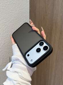 4pcs Skin-Friendly Matte Transparent Phone Cases In Black, Burgundy, Brown And Blue, Compatible With IPhone 17, 17 Pro, 17 Air, 17 Pro Max, 11, 11 Pro, 11 Pro Max, 12, 12 Pro, 12 Pro Max, 13, 13 Pro, 13 Pro Max, 14, 14 Pro, 14 Plus, 14 Pro Max, 15, 15 Pro, 15 Plus, 16, 16 Pro, 16 Pro Max, 16 Plus - Multicolor - View 8