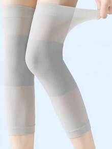 1 双轻便保暖护膝，隐形防滑保暖棉绒护膝，男女通用弹性护膝，透气轻薄，适合春、秋、冬季，圣诞节和生日礼物 - A - 查看 7