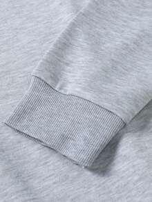 Disney Printed Pullover Sweatshirt, Walt Disney Mickey And Friends Printed Pullover Sweatshirt, Disneyland Gift.High-Quality, Suitable For Spring And Autumn, Comfortable And Breathable | Exquisite Design | Best Choice For Gifting - 淺灰色 - 查看 5