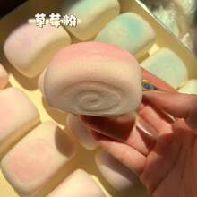 Viral Realistic Bread Slice Squishy Toy, Super Soft & Slow Rebound Stress Relief Gadget, TPR Material, Suitable For Office Stress Relief, Study Companion, Anxiety Relief, Healing Tactile Collection - Multicolor - View 8