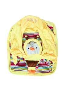 幼儿防摔训练坐姿沙发，加宽加厚幼儿学习座椅。婴儿沙发座套。不含填充物。 - 黃色蜜蜂 - 查看 8