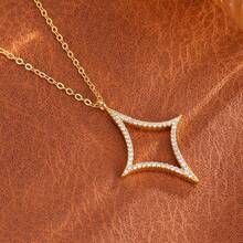 1pc Fashionable Elegant Luxury Low-Key Minimalist French Style Necklace, Niche Minimalist Jewelry Set, Suitable For Women's Daily Commute, Party, Date, Street Celebration, Valentine's Day, Carnival - Multicolor - View 4