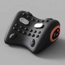 Heated Neck Massager Pillow With Remote Control – Cervical Neck & Shoulder Massage Cushion, 3 Modes & 3 Heat Levels, Ergonomic Neck Support Relaxation Pillow, Portable For Home Office Travel - Black - View 10