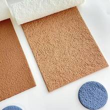 Rodillo de arcilla polimérica con textura de lija, molde de textura suave para arcilla polimérica, adecuado para hacer pendientes, colgantes y kits de joyería - Blanco - Ver 6