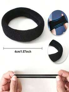 50Pcs 2026 High Elasticity Hair Ties Set: Soft Seamless Hair Elastics For Ponytails, Braids, And Everyday Hairstyles, Durable Hair Bands For All Hair Types, Ideal For Home, Travel, And Gift Giving - 50pcs - 查看 6