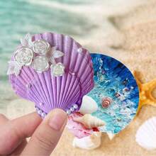 20PCS 10PCS Scallop 2'-3'' Shells White Seashell For DIY Painting Craft Mermaid Beach Wedding Home Decoration(2-3inch, 5-8cm), White Scallop Shells From Sea Beach For Craft Decor (2-3inch, 5-8cm ) - White 2-3in (5-8cm) - View 13