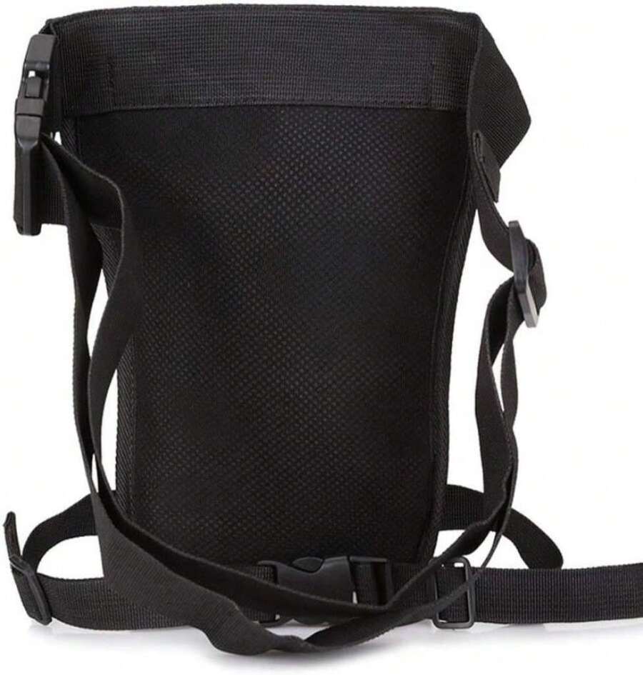 Nylon Drop Leg Bag Hiking Waist Pack for Men Women Tactical Motorcycle Bike Cycling Riding Travel Outdoor Sports Fanny Pouch - ColorC - Ver 1